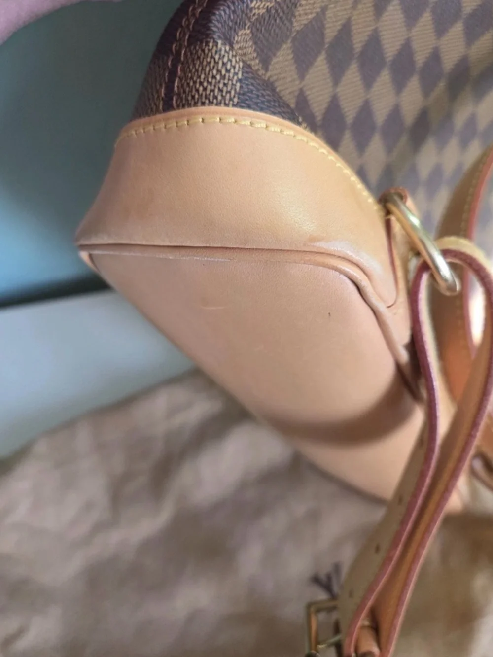 ✅AUTH✅LOUIS VUITTON DANUBE BACKPACK - Picture 10 of 16